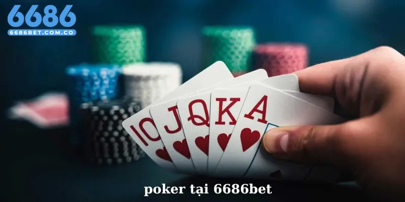 chơi poker tại 6686bet